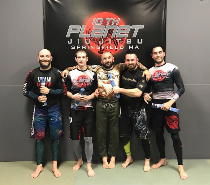 Blue belt · October 17, 2018 · Promoted by Pat Campagnola