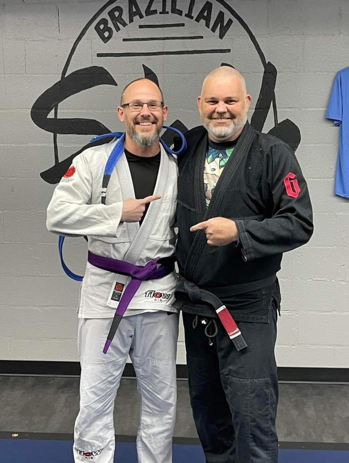 Purple belt · October 17, 2022 · Promoted by Nathan Hallford