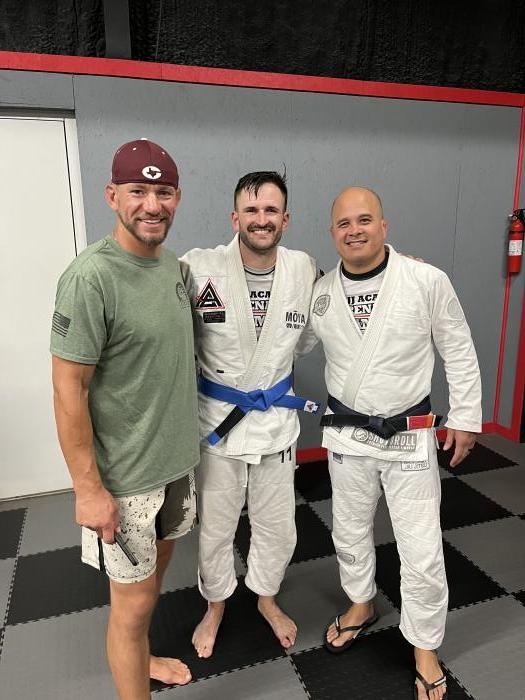 October 2nd 2023, Promotion to Blue Belt under Professor Tony Cruz and Coach Drew Schmidt