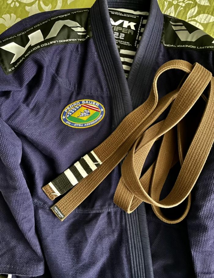 Brown belt · June 10, 2022 · Promoted by Carver Shanor Flow BJJ/Pedro Sauer Assoc