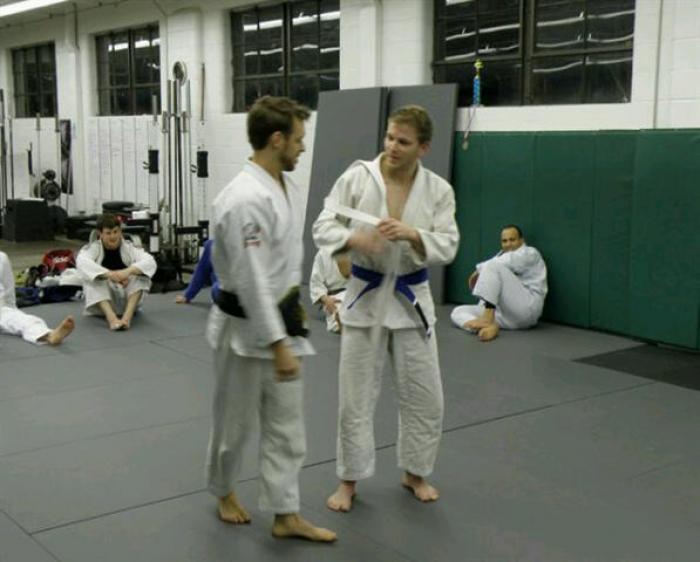 Blue belt · January 19, 2011 · Promoted by Eric Cady