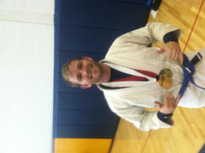 Blue belt · January 19, 2011 · Promoted by Eric Cady