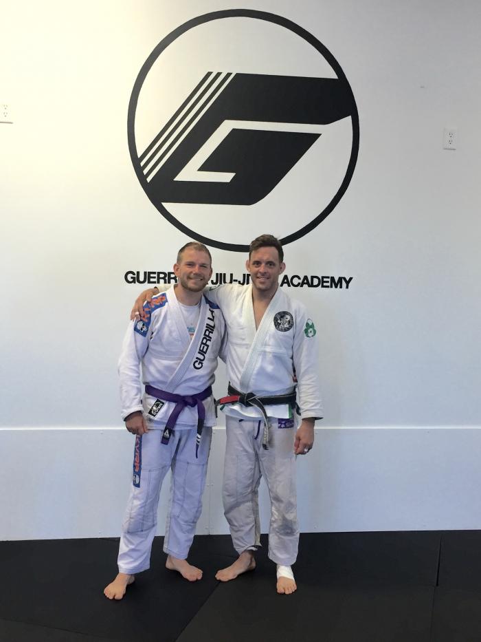 Purple belt · October 2, 2012 · Promoted by Eric Cady