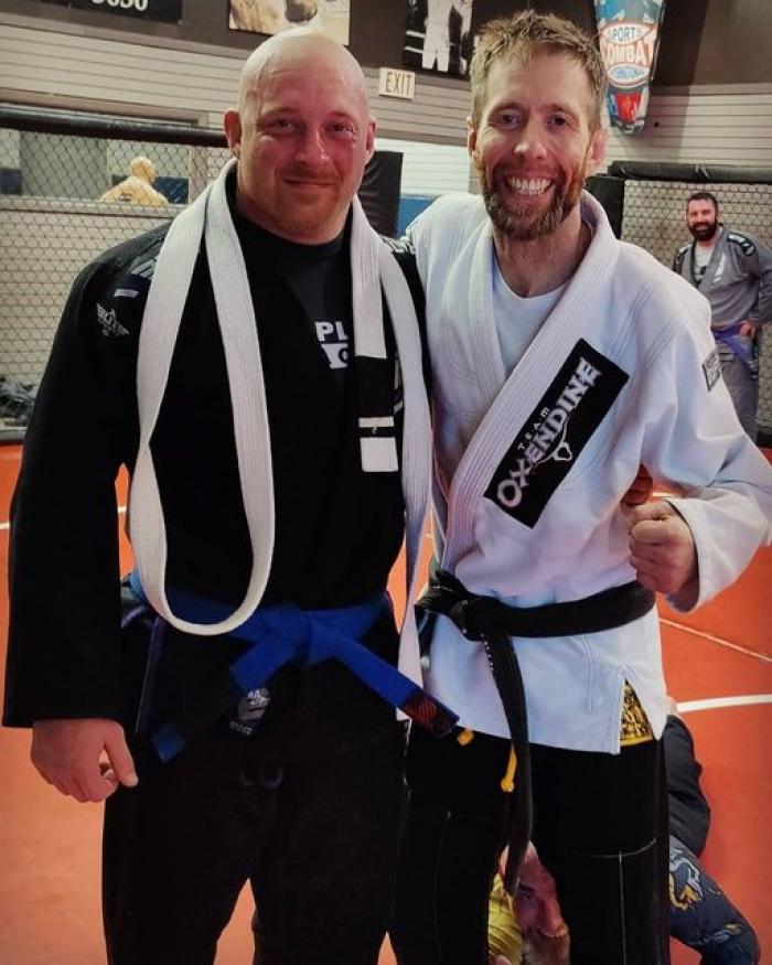 Blue belt · May 5, 2021 · Promoted by Casey Oxendine