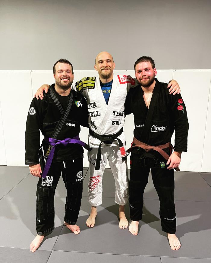 Purple belt · August 16, 2023 · Promoted by Jacob Miclot