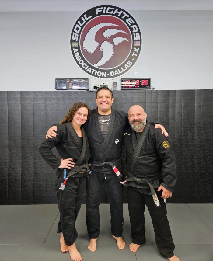 Black belt 1st degree · August 19, 2023 · Promoted by Bruno "Tanque" Mendes