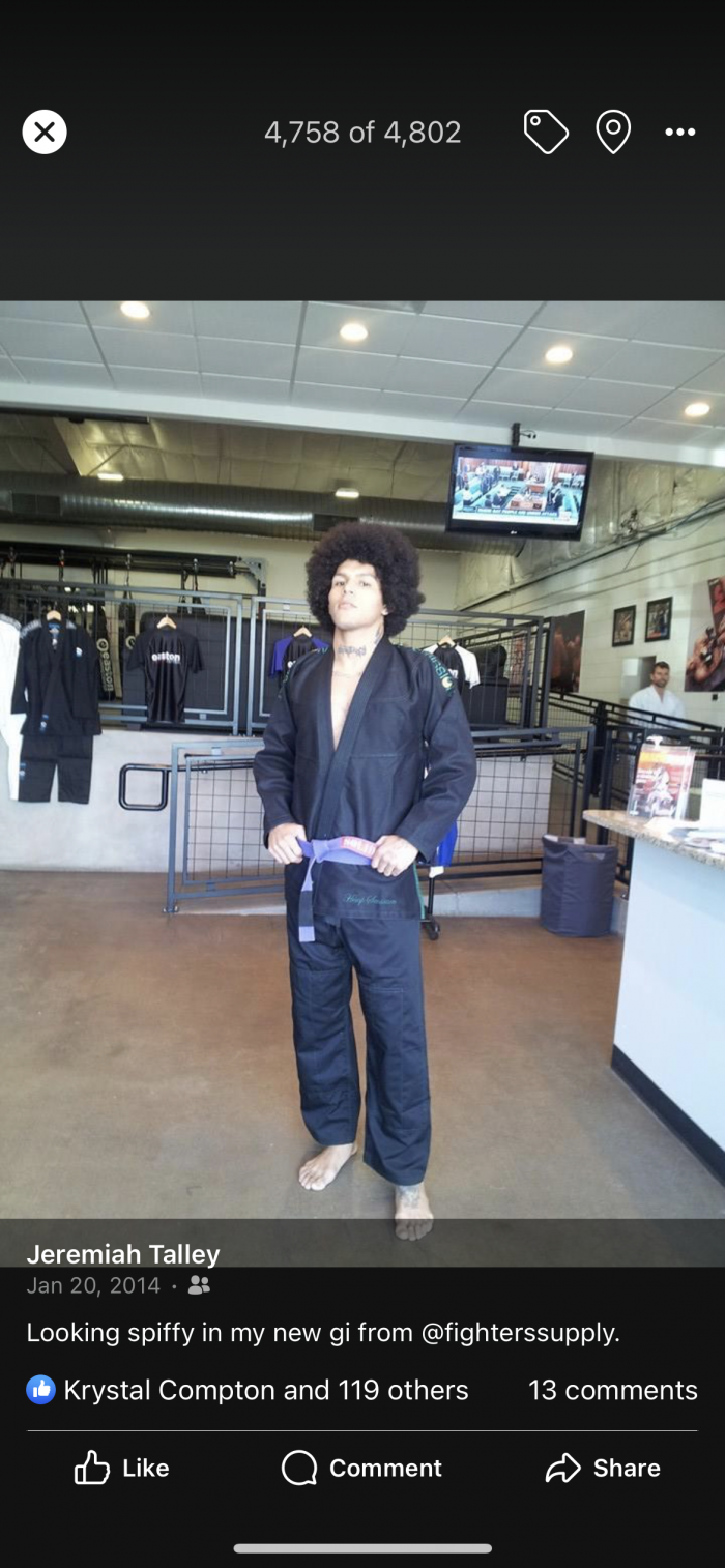 Purple belt · June 19, 2012 · Promoted by Elliot Marshall