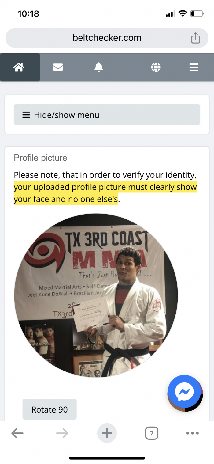 Black belt · November 19, 2019 · Promoted by Joe Soliz