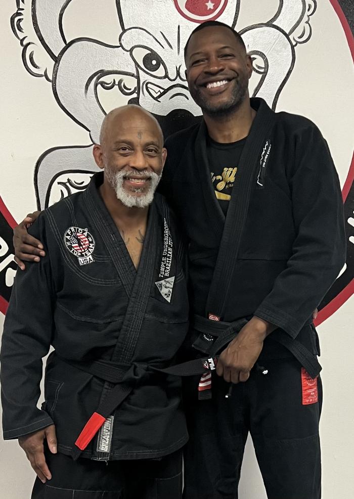 Blackbelt promotion by Prof. Deon Thompson