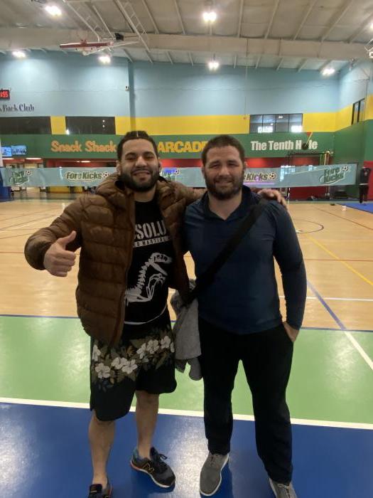With the Judo Silencer Travis Stevens silver olympic medalist 🔥🤯