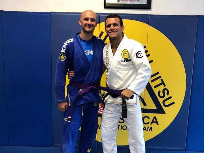 Purple Belt Promotion Regis Libre