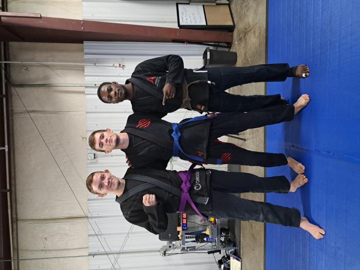 Blue belt · October 21, 2023 · Promoted by Anthony Jones