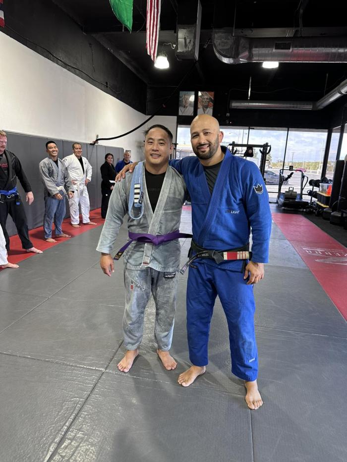 Purple belt · October 23, 2023 · Promoted by Magno Almeida