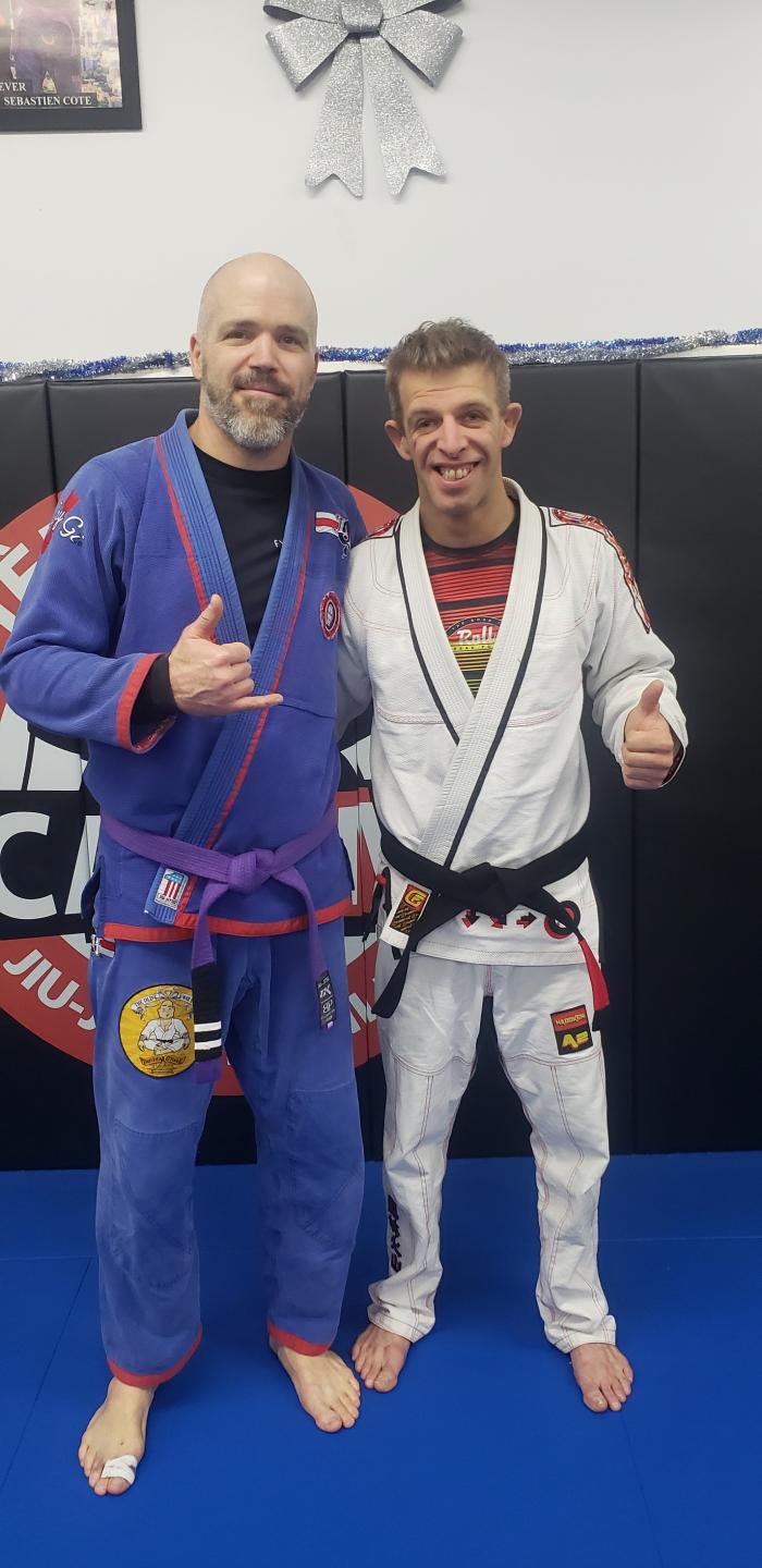Purple belt · December 11, 2021 · Promoted by Sebastien Cote