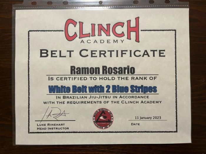 White belt · October 4, 2021