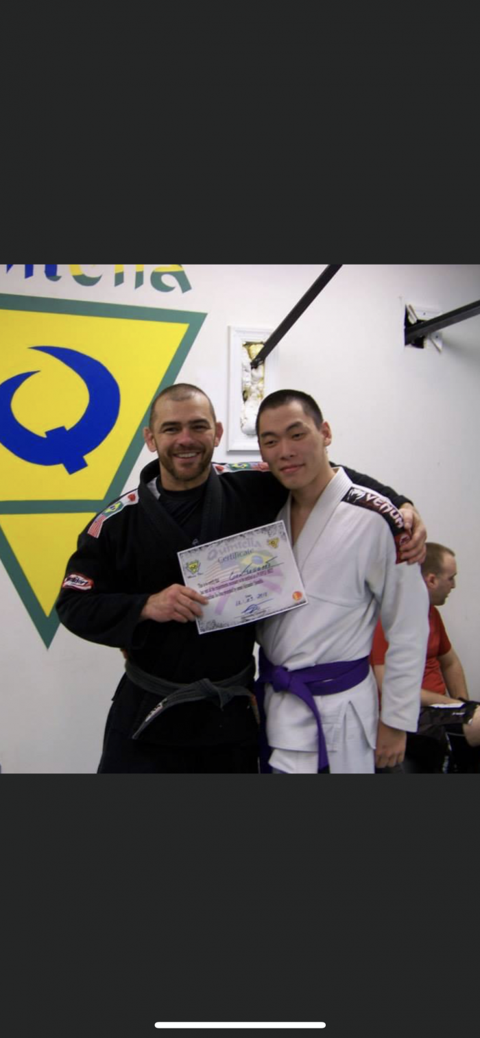 Purple belt · December 14, 2013 · Promoted by Alex Quintella