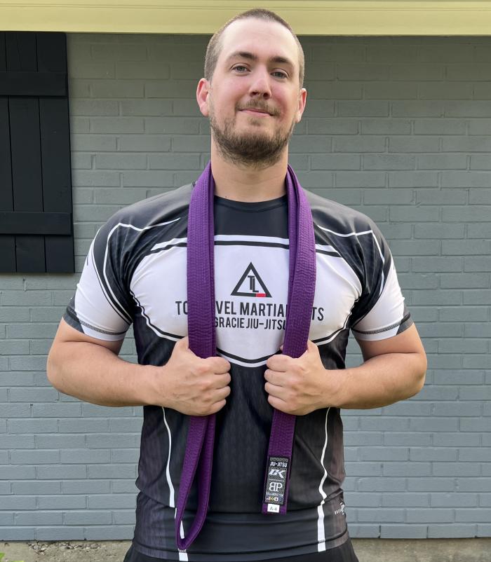 Purple belt · May 22, 2023 · Promoted by Bill Jones