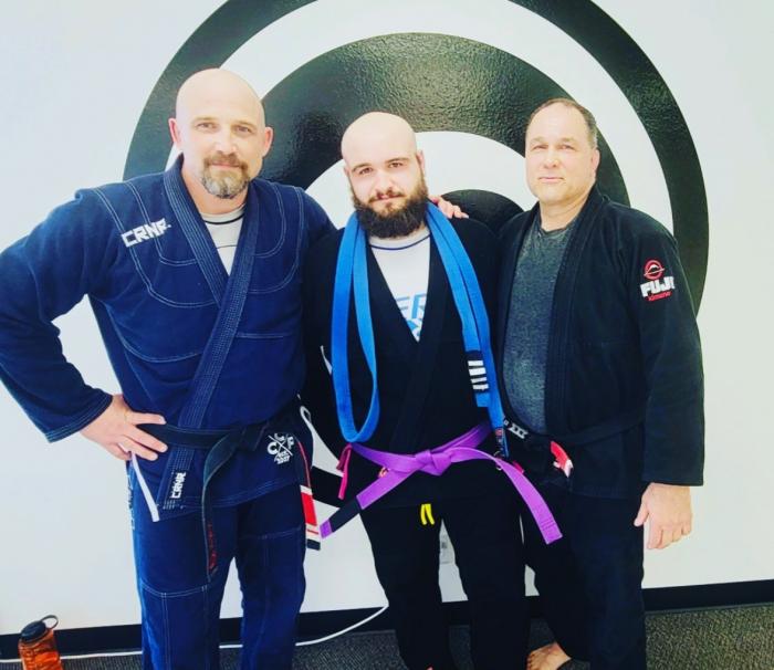Purple belt · June 3, 2022 · Promoted by Jeff Sass