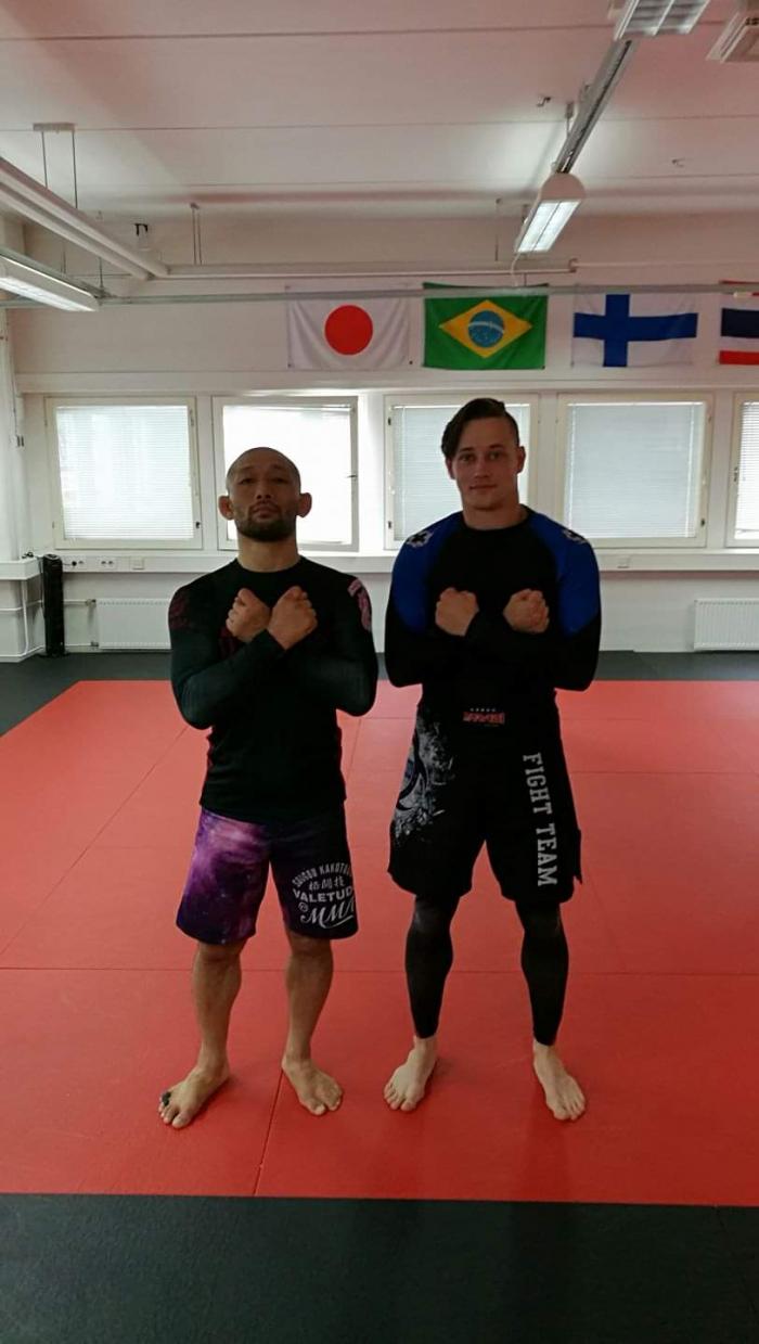Blue belt · January 29, 2017 · Promoted by Gracie Barra Kouvola