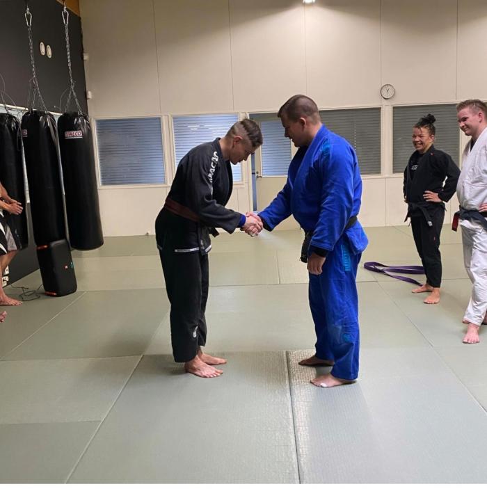 Brown belt · October 28, 2023 · Promoted by Aki Selkälä