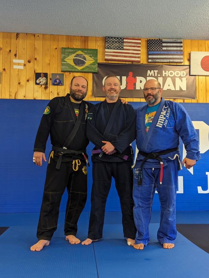 Purple belt · October 7, 2023 · Promoted by Jose Rodriguez
