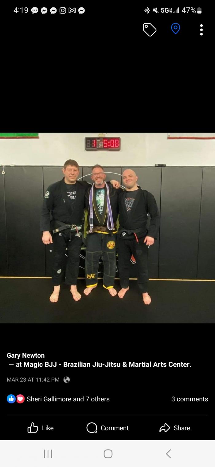 Brown belt · March 23, 2023 · Promoted by Matthew Linsemier