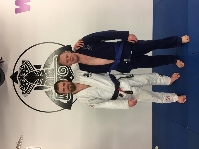 Blue belt · December 15, 2017 · Promoted by Gunni