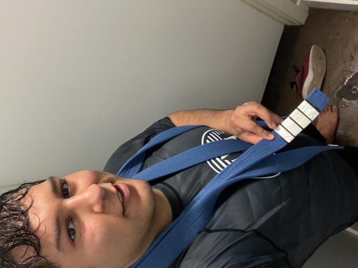 Blue belt · June 30, 2022 · Promoted by Cody Donovan