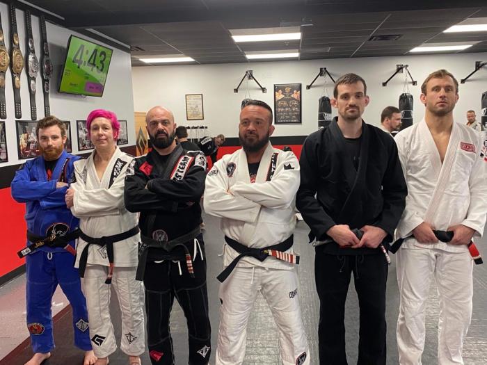 Promotion ceremony JG MMA academy Monroe Ohio