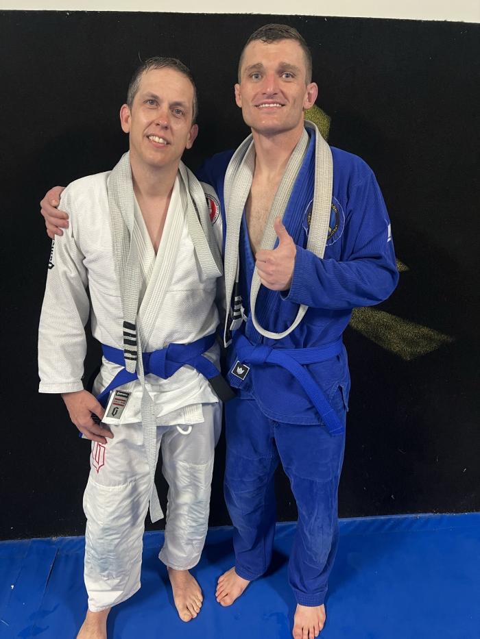 Blue belt · December 4, 2021 · Promoted by Kirk Huff
