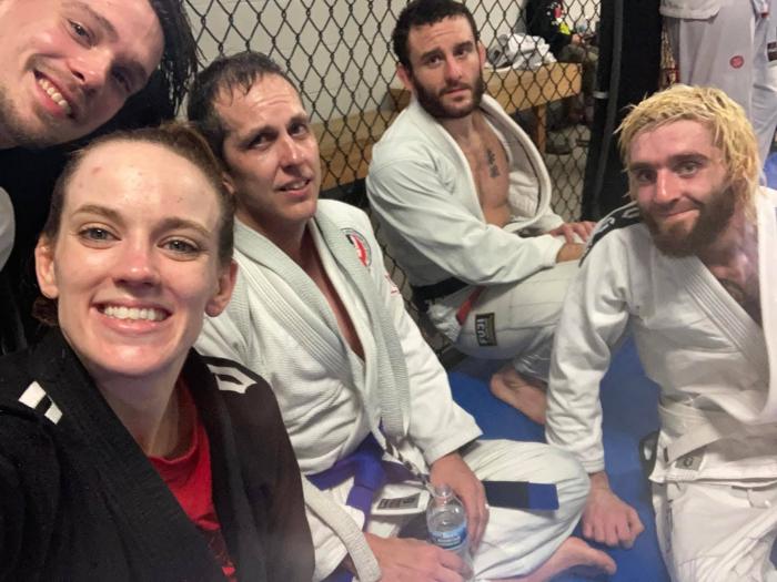 Blue belt · December 4, 2021 · Promoted by Kirk Huff