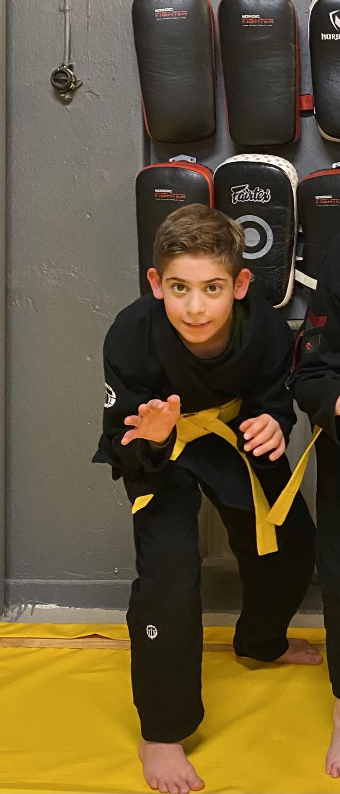 Yellow belt · March 2, 2022 · Promoted by Daniel Bäckefelt