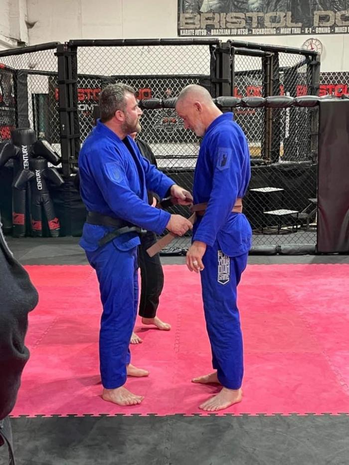 Brown belt · February 1, 2022 · Promoted by Jimmy Johnstone