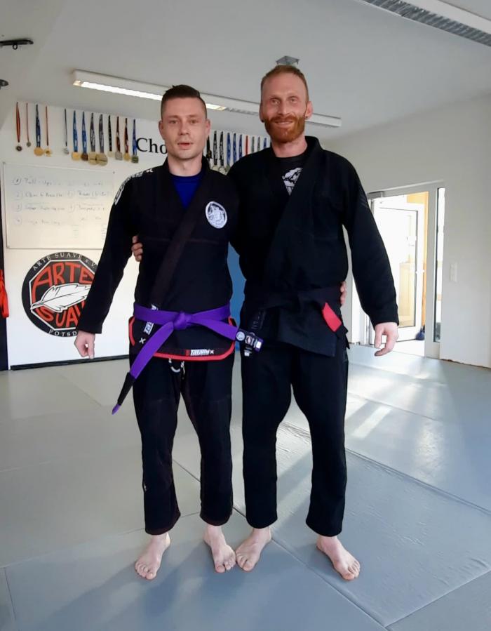 Purple belt · November 4, 2023 · Promoted by Stefan Maengmum