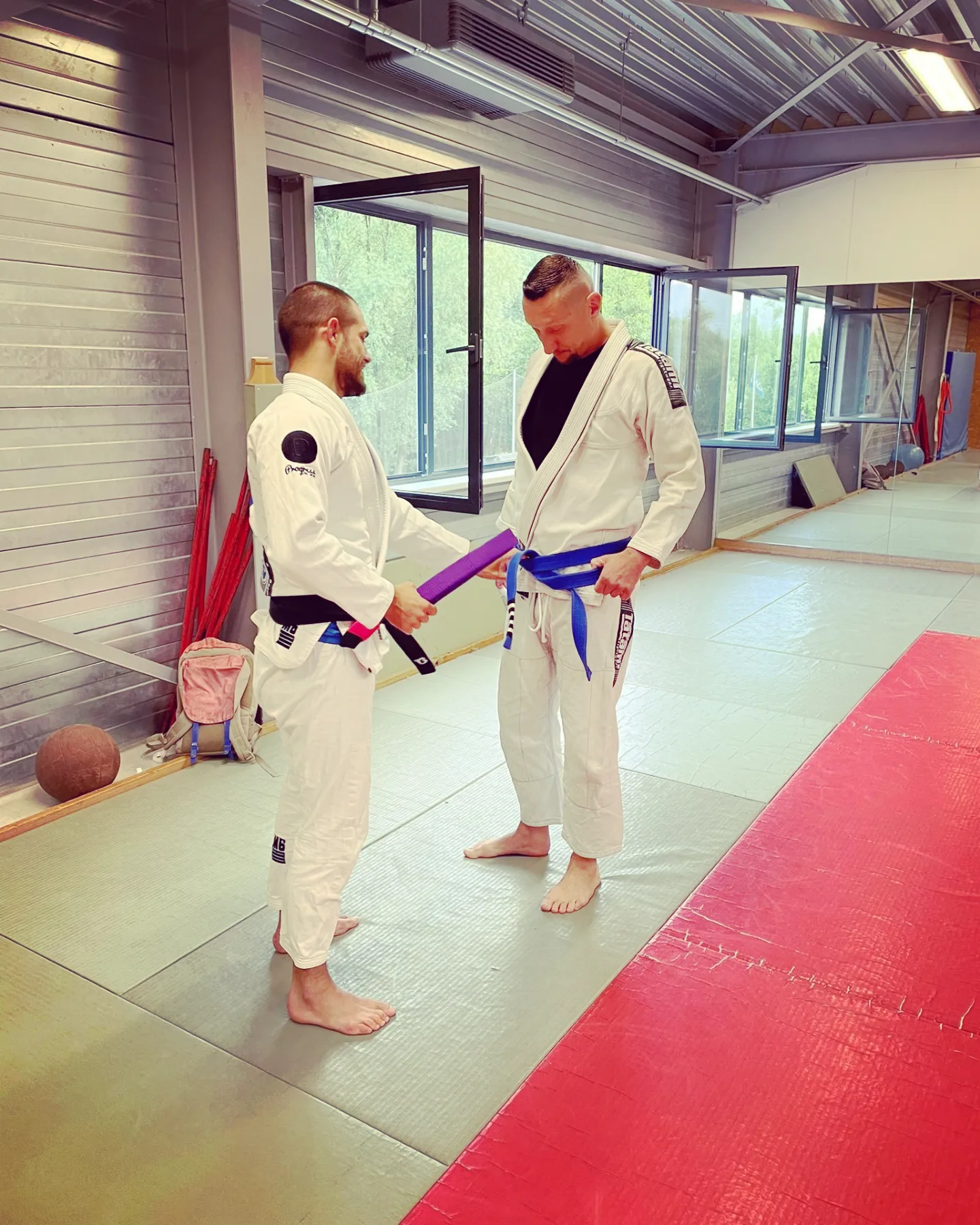 Purple belt · June 26, 2022 · Promoted by Nigel Heylen