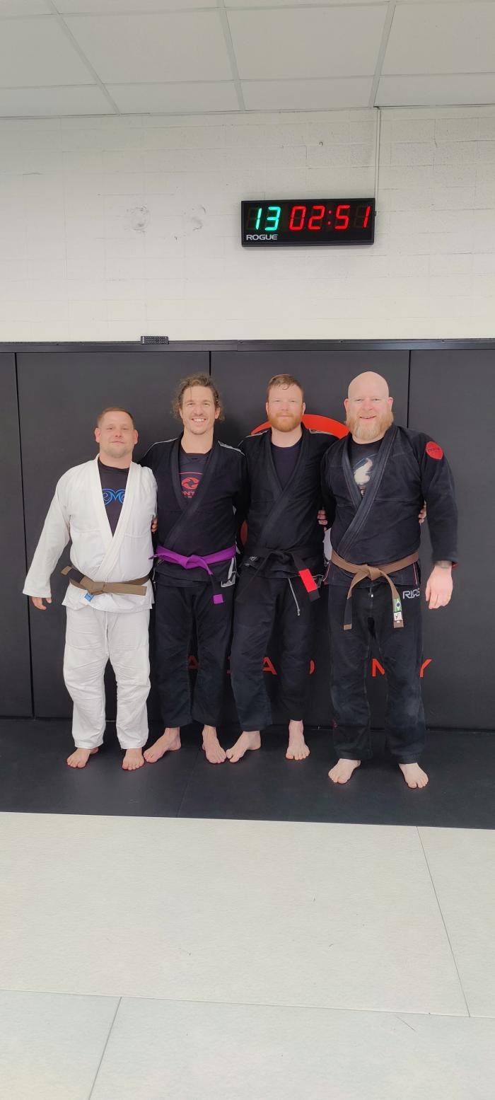 Purple belt · July 9, 2022 · Promoted by Christian Dellevåg