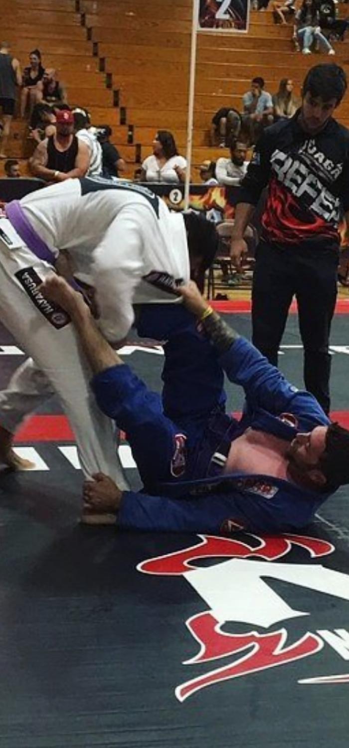 Purple belt · July 11, 2015 · Promoted by Max Goldberg
