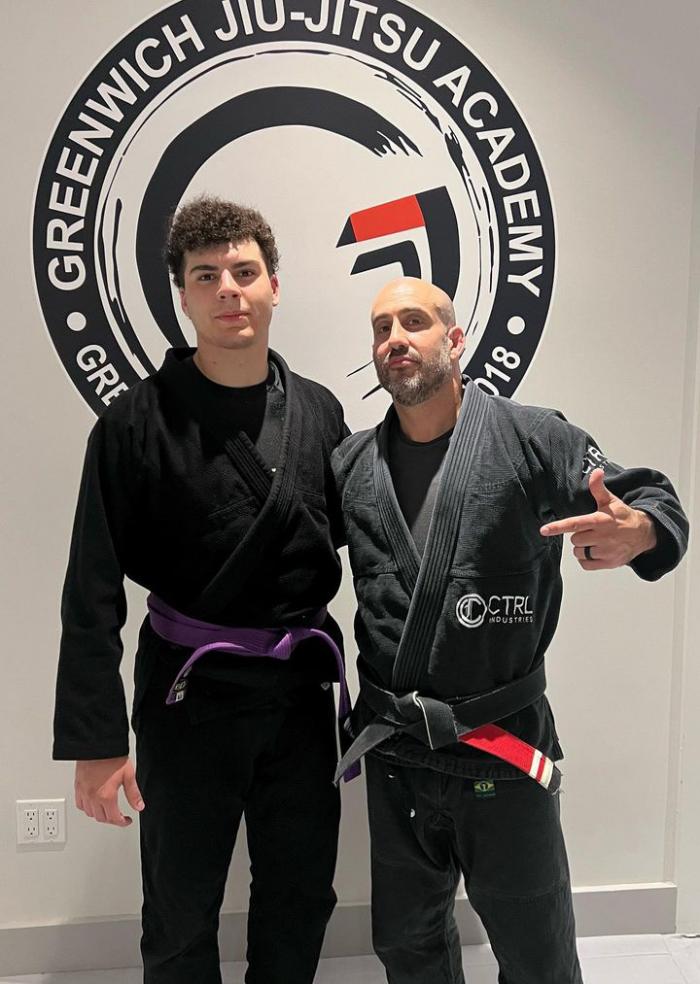 Purple belt · November 1, 2023 · Promoted by Jeffrey Morris