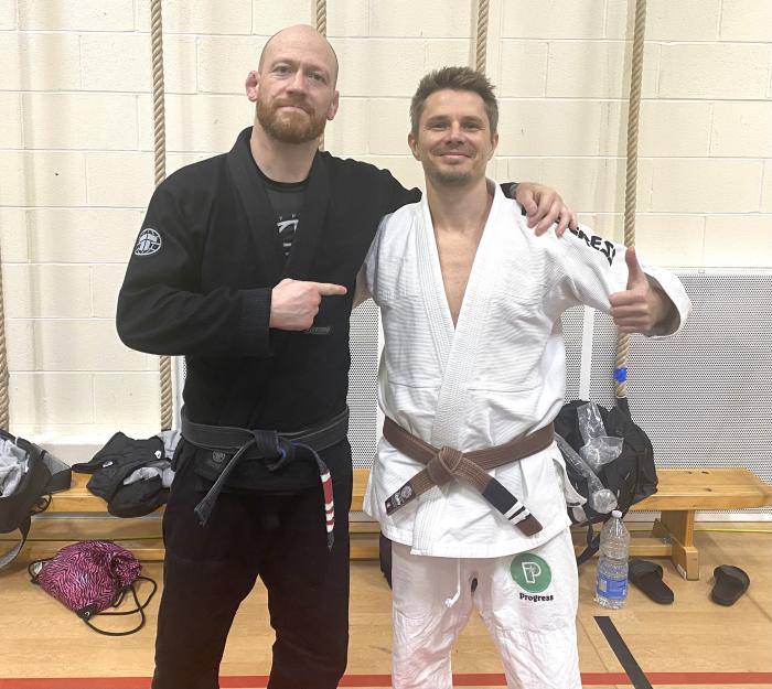 Brown belt · October 15, 2022 · Promoted by Jay Butler