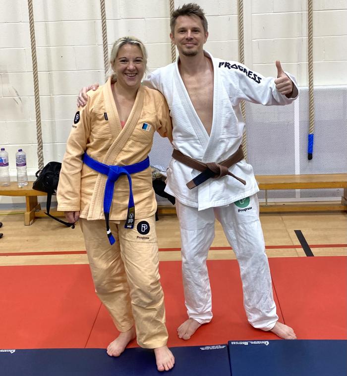 Blue belt · January 20, 2023 · Promoted by Adam Sparrow