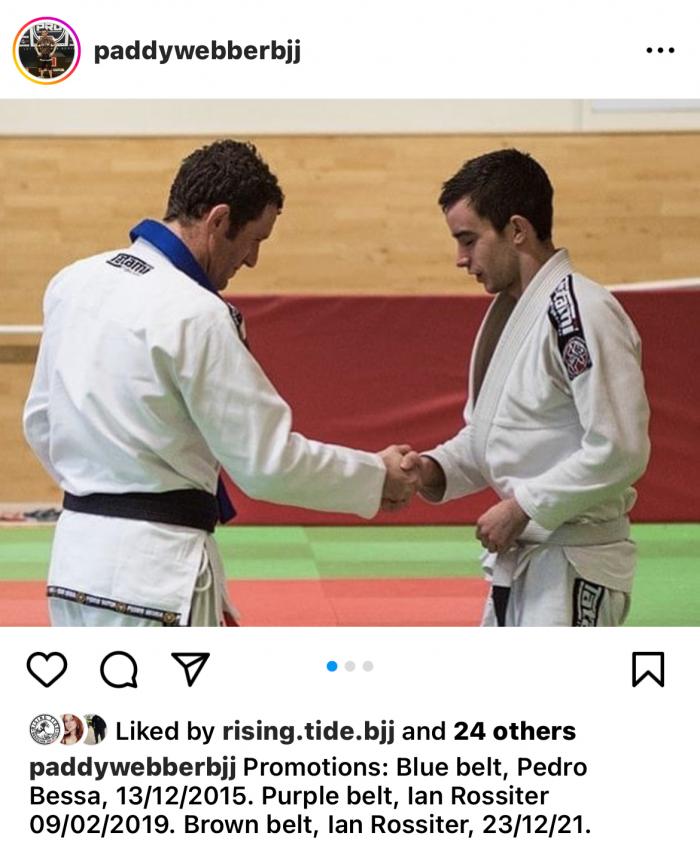Blue belt · December 13, 2015 · Promoted by Pedro Bessa