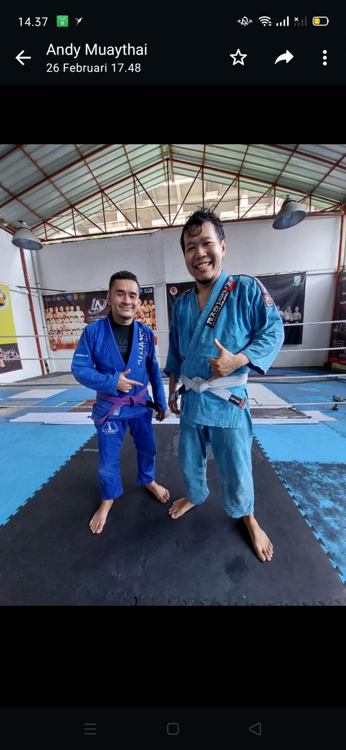 2'nd stripe white belt promotion