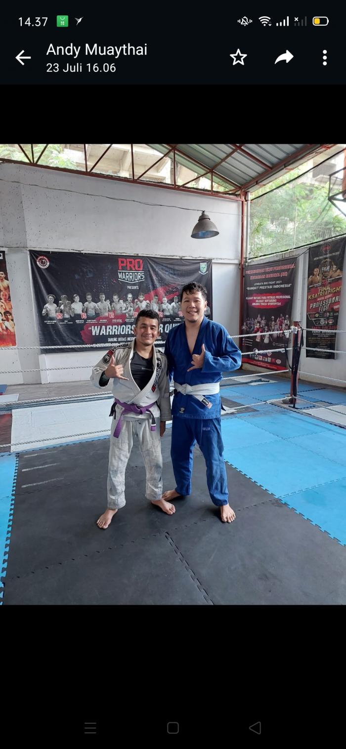 3'rd stripe white belt promotion