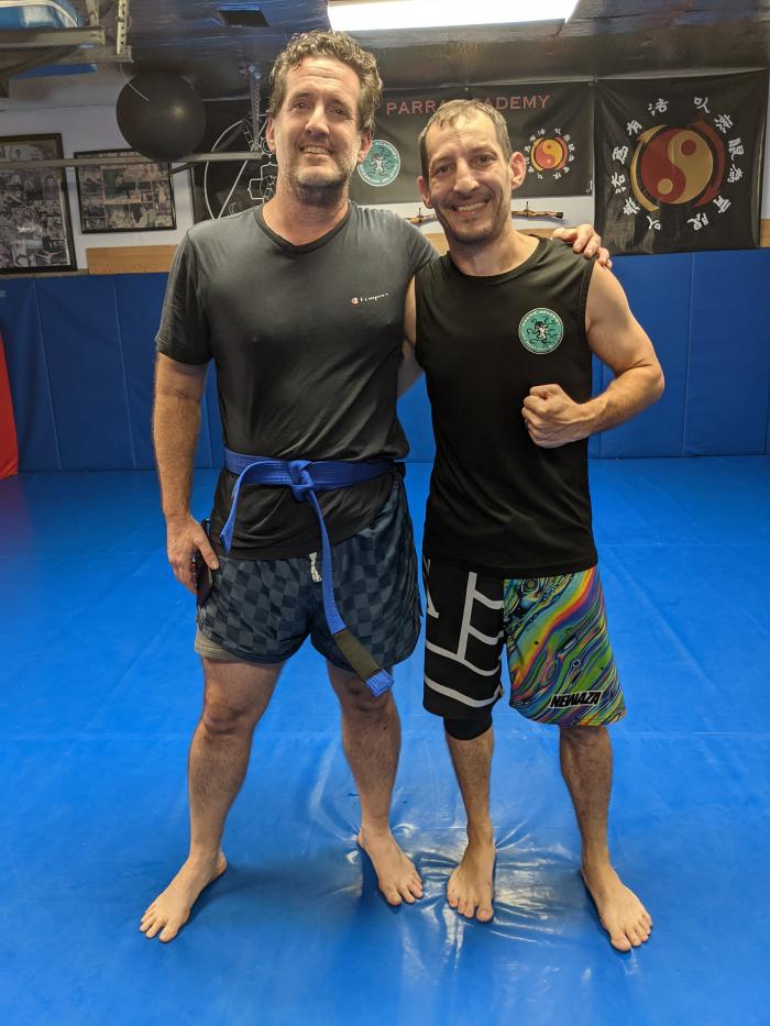Blue belt · November 6, 2023 · Promoted by Jeff Parra