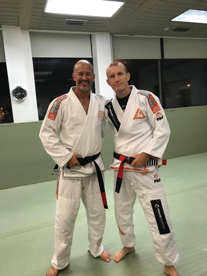 My promotion to black belt 2017 with Master Rilion Gracie