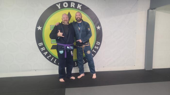 Purple belt · December 12, 2021 · Promoted by Dave Brogan