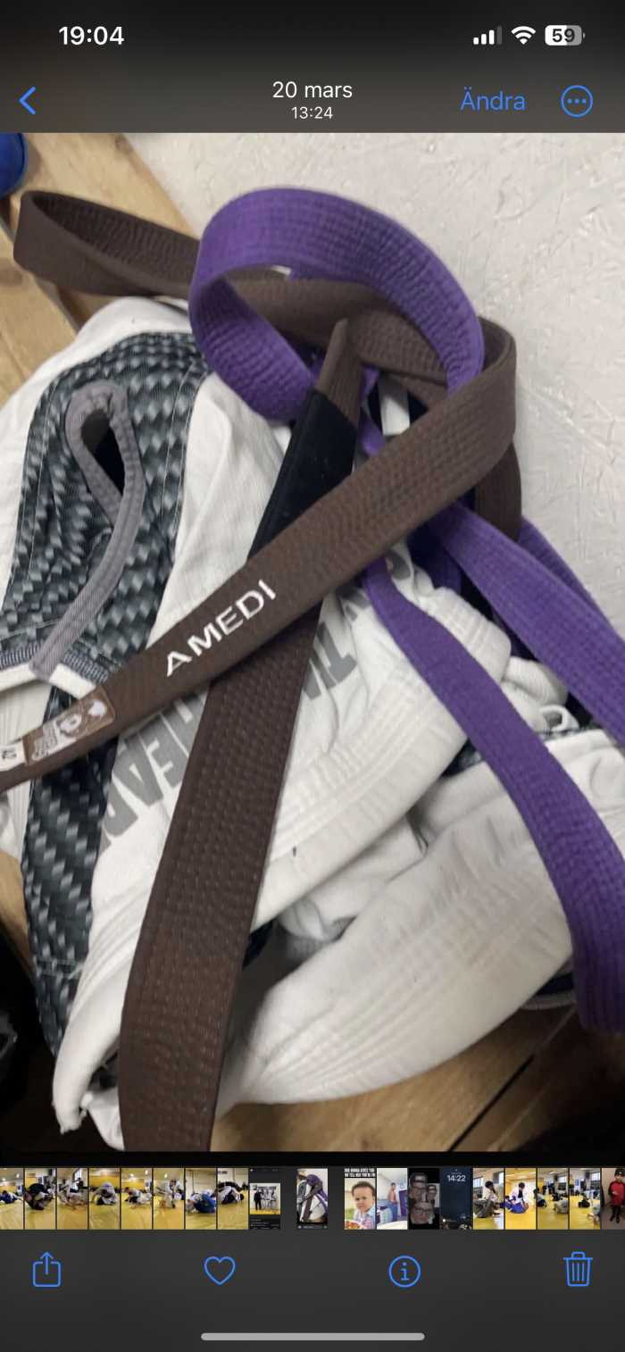 Belt with last name