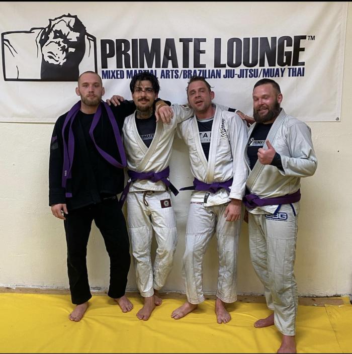 Purple belt promotion