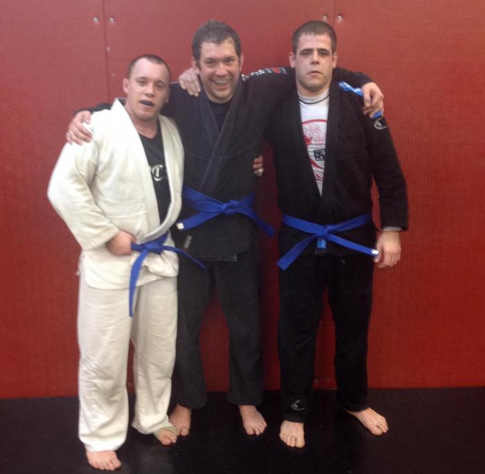 Blue belt · April 18, 2012 · Promoted by Matt Thornton
