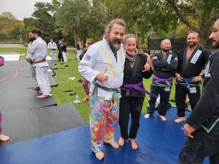 Purple belt · November 11, 2023 · Promoted by Scott Devine
